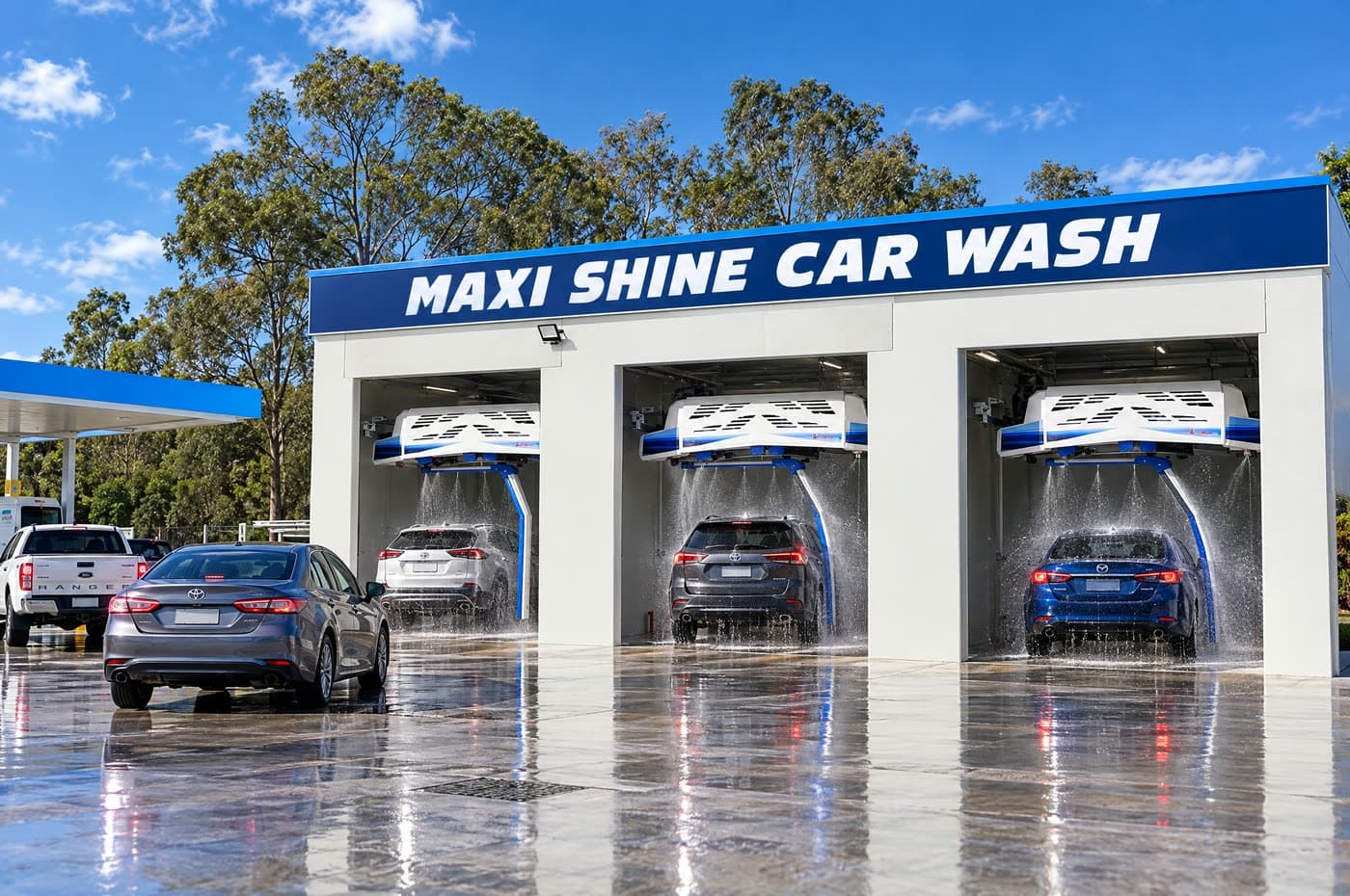 Maxishine Metford touchless wash bays