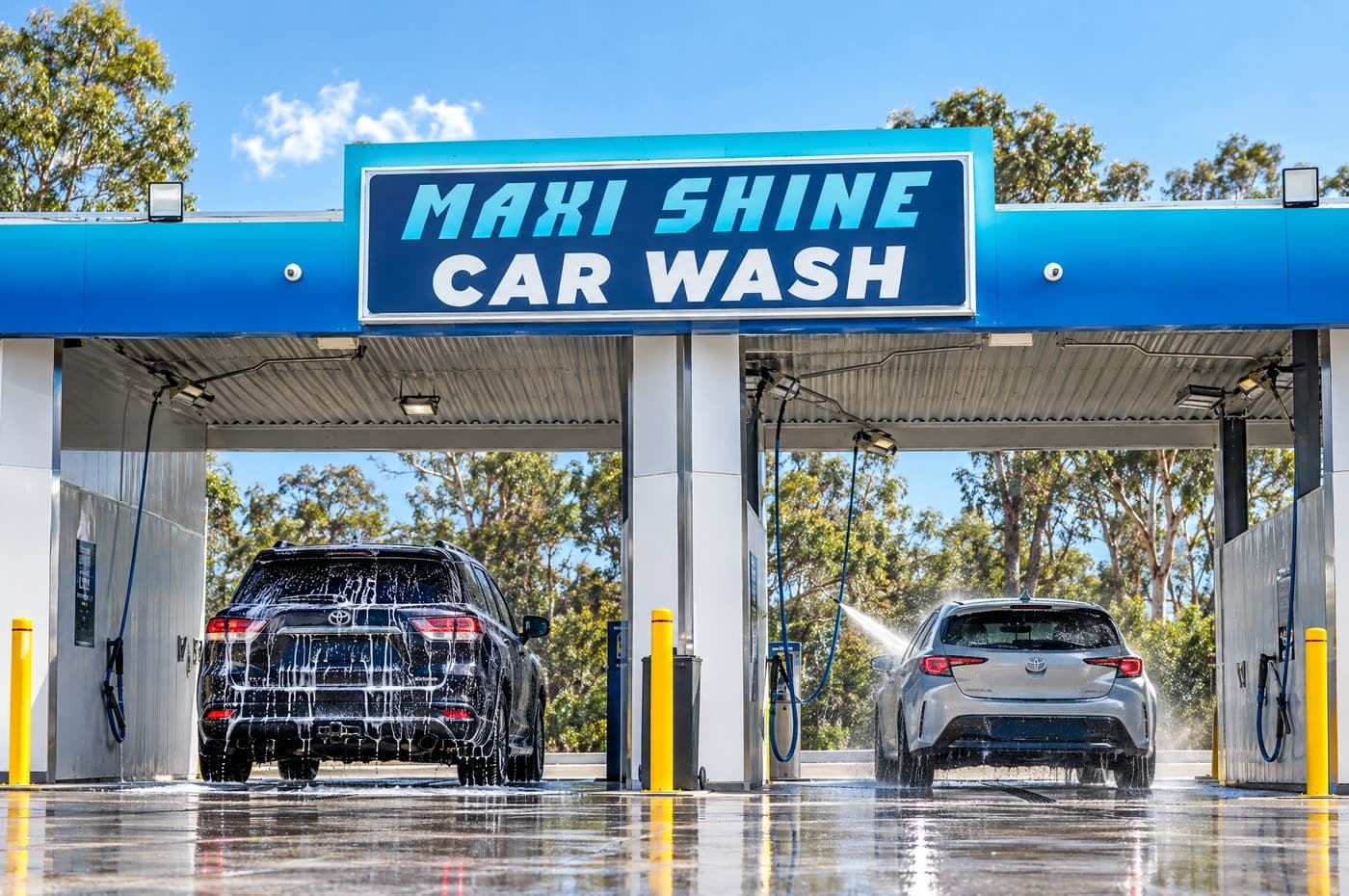 Maxishine Tahmoor self-service bays