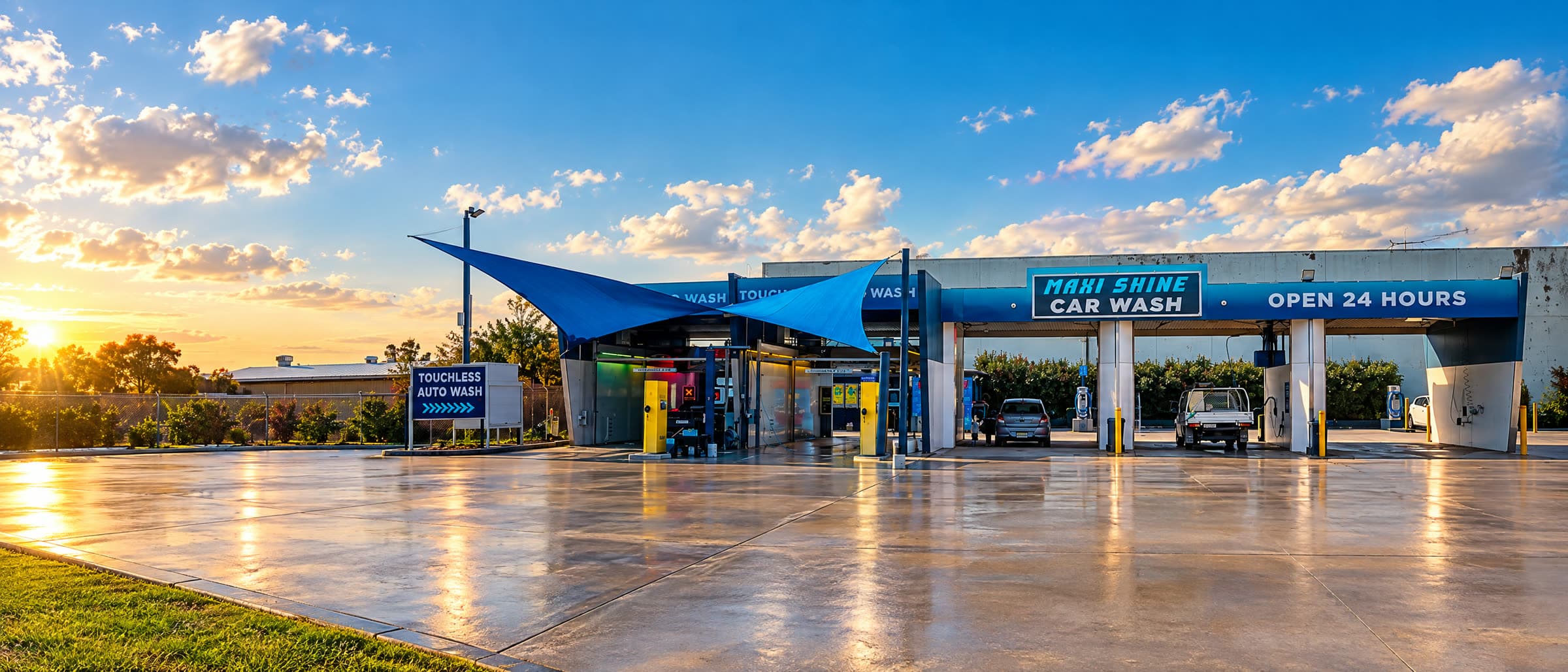 Maxishine Kings Park car wash at 370 Vardys Rd, Kings Park NSW 2148